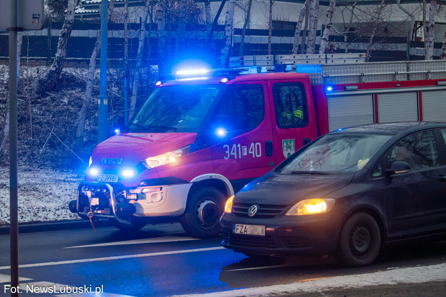 Wypadek na DK27 - Wypadek Nowogr&oacute;d Bobrzański