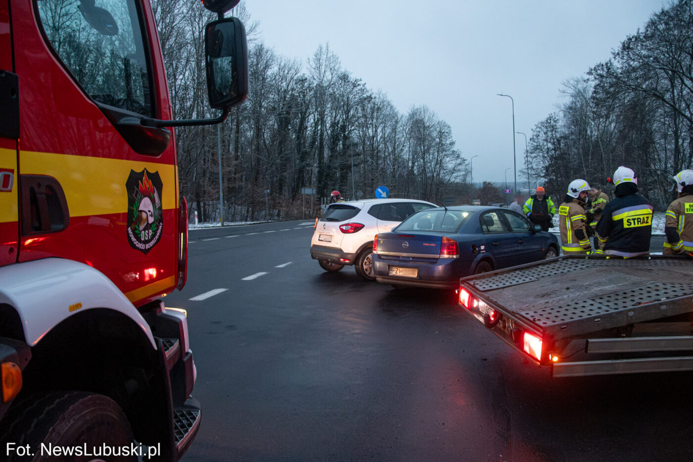 Wypadek na DK27 - Wypadek Nowogr&oacute;d Bobrzański