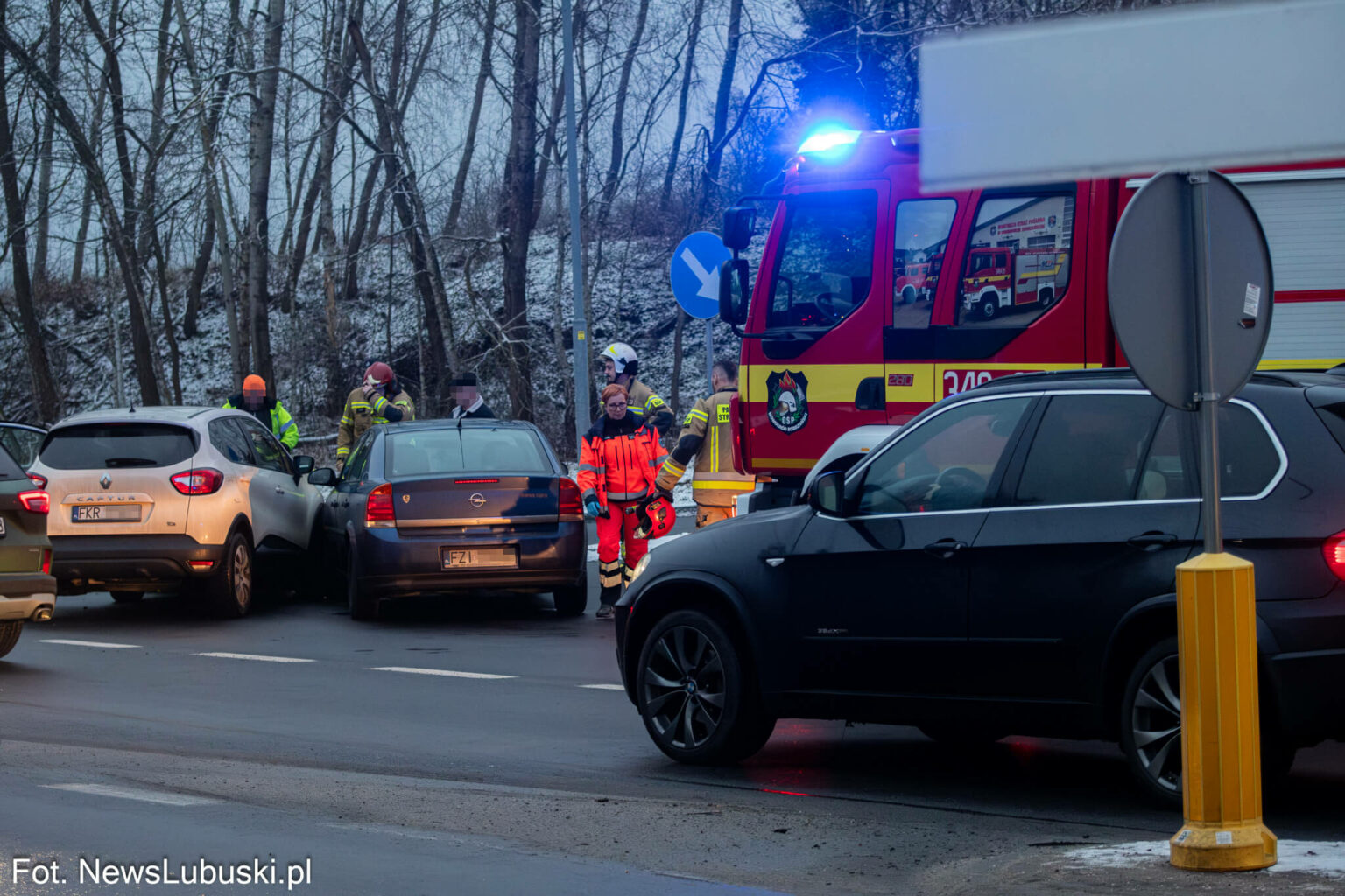 Wypadek na DK27 - Wypadek Nowogr&oacute;d Bobrzański