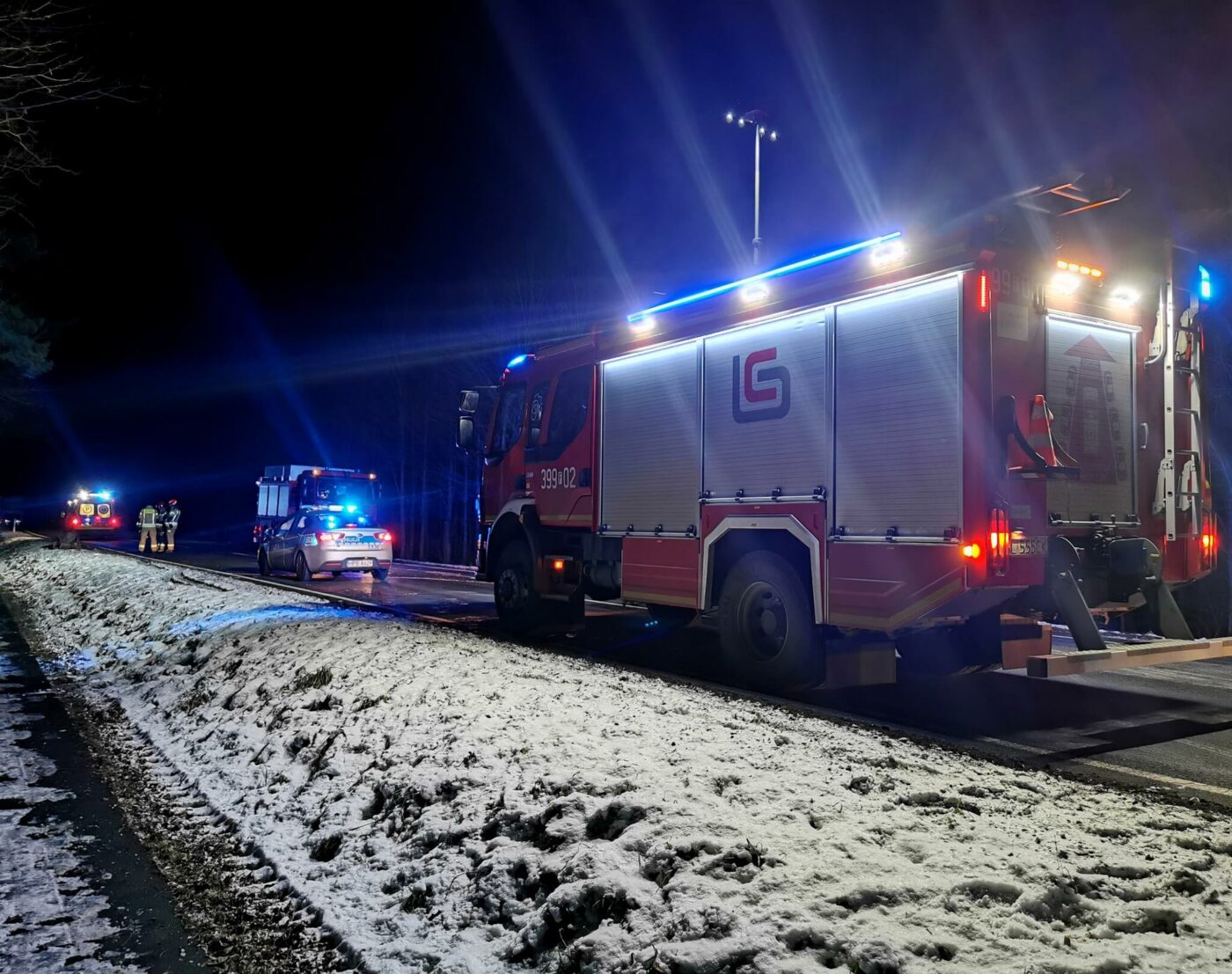 Wypadek na DK29 - Wypadek Cybinka. Potrącenie rowerzysty