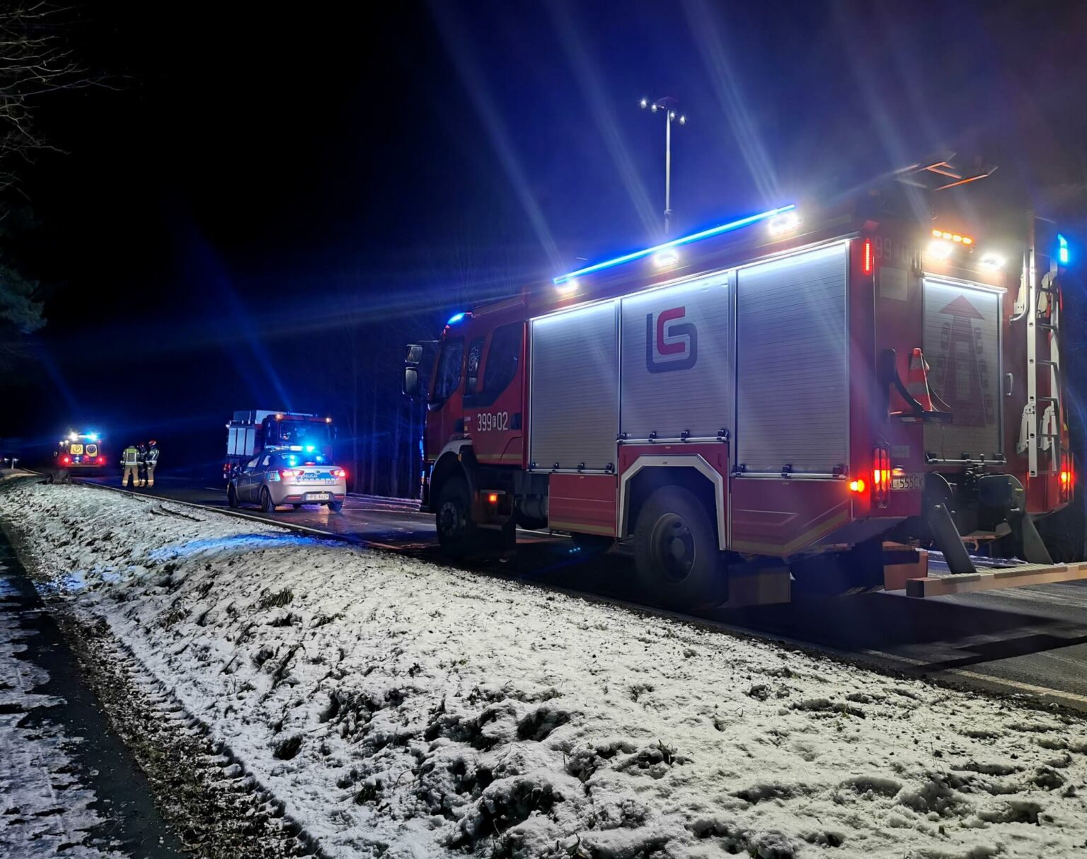 Wypadek na DK29 - Wypadek Cybinka. Potrącenie rowerzysty