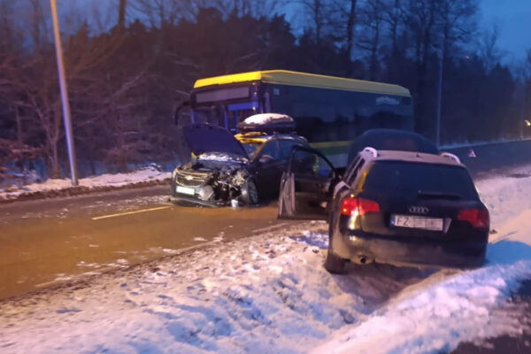 Wypadek Zielona Góra - Wypadek Łężyca