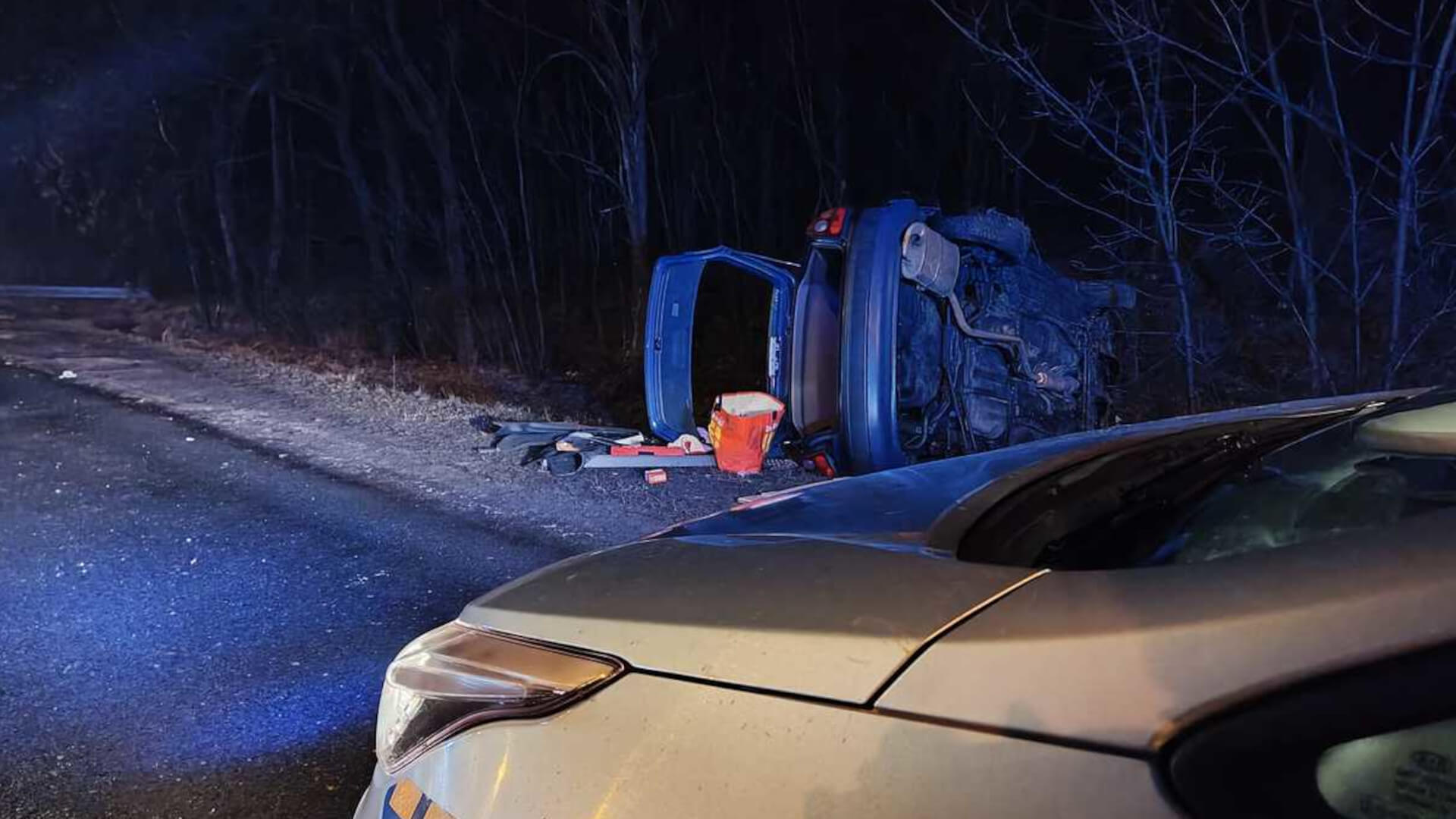 wypadek Zielona Góra - kierowca pod wpływem narkotyków
