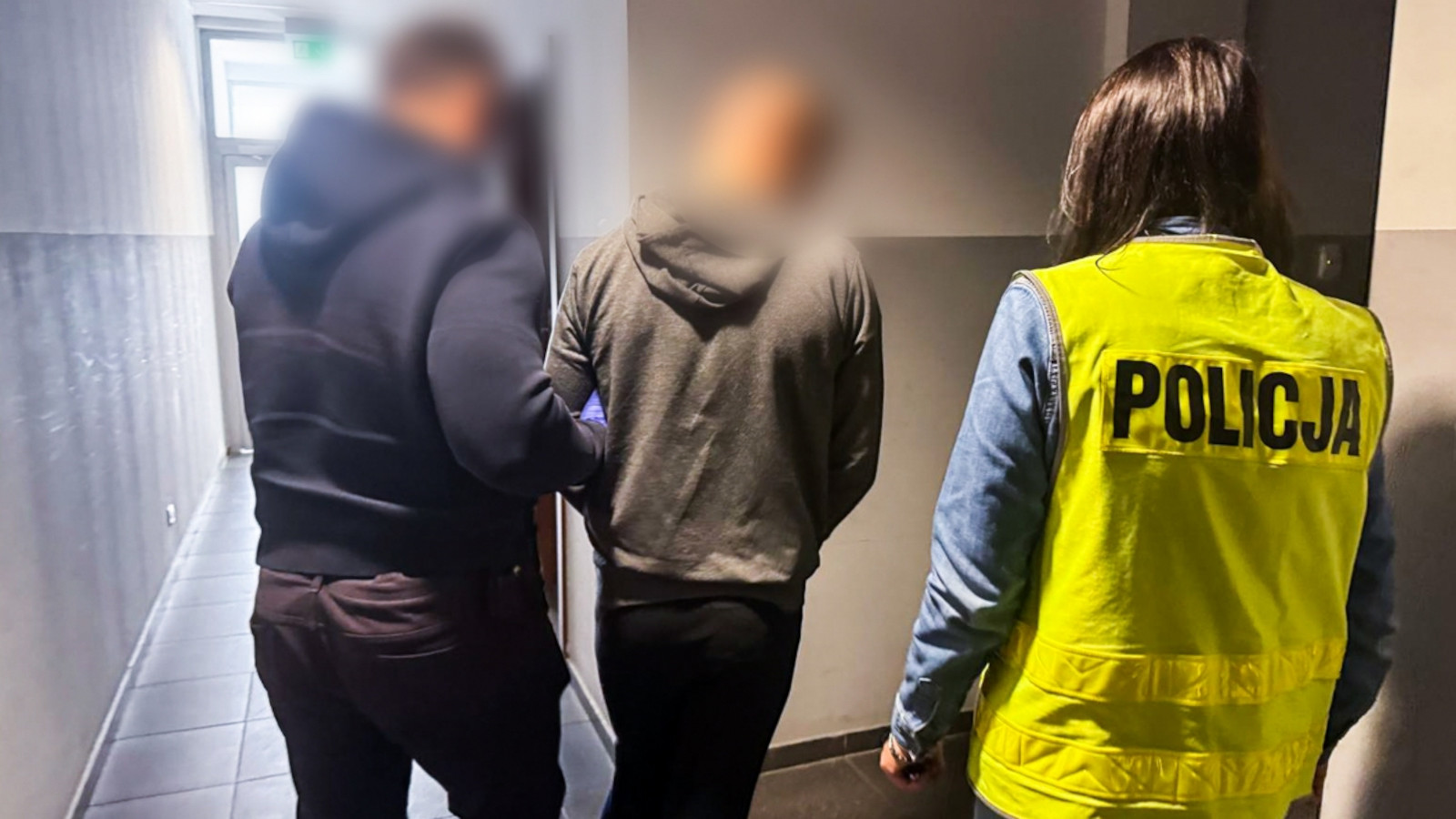 kradzież rozbójnicza Żagań - zadyma w sklepie Żagań