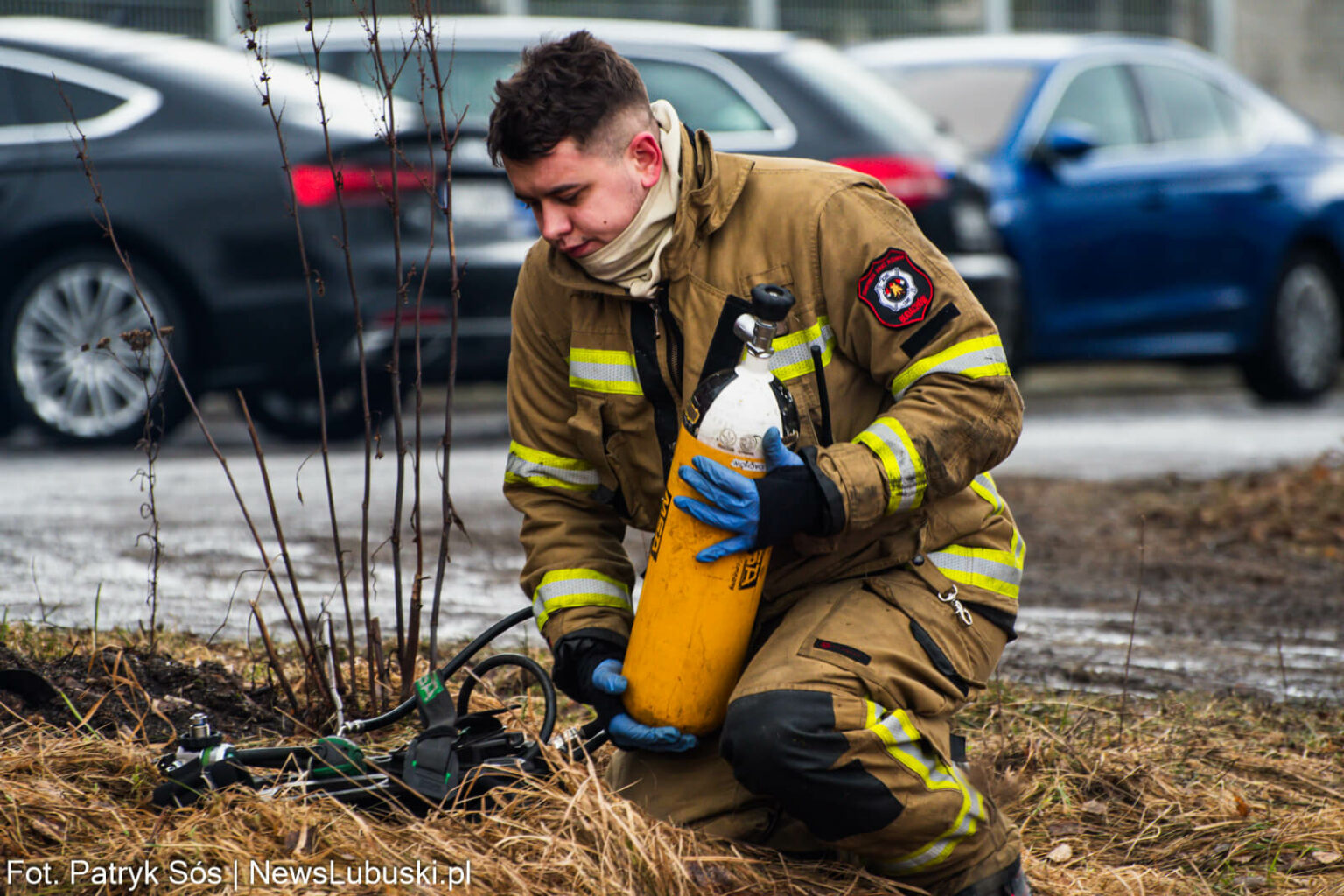 tragiczny pożar DPS Szczawno - ewakuacja DPS Szczawno akcja medyczna