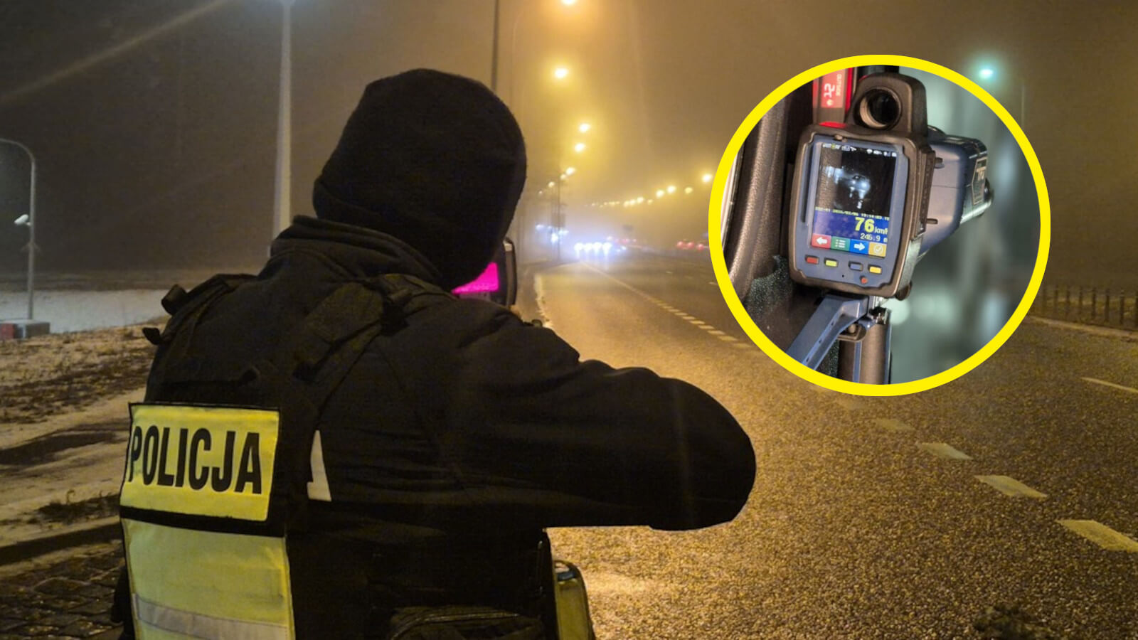 akcja policji Zielona Góra - akcja Prędkość