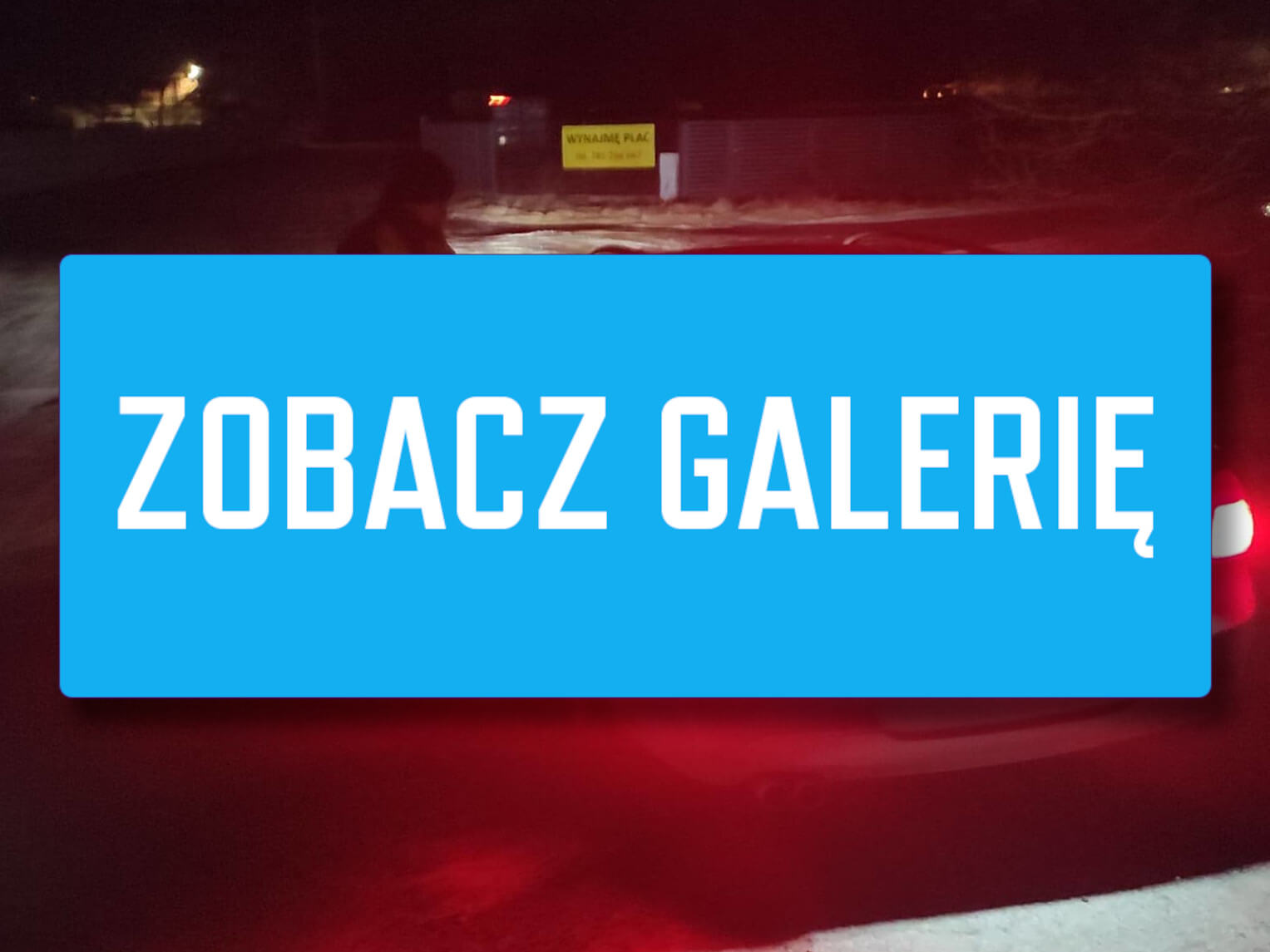 DK32 Sulechów - policja na DK32