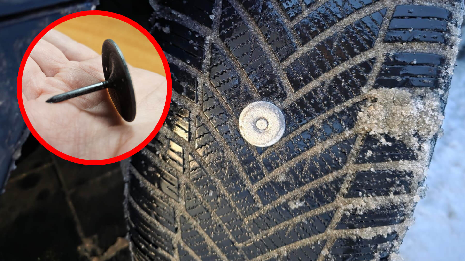 niebezpieczne gwoździe Czerwieńsk Zielona Góra