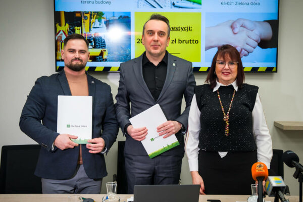 ulica Lisia Zielona Góra - nowe miejsca parkingowe Zielona Góra