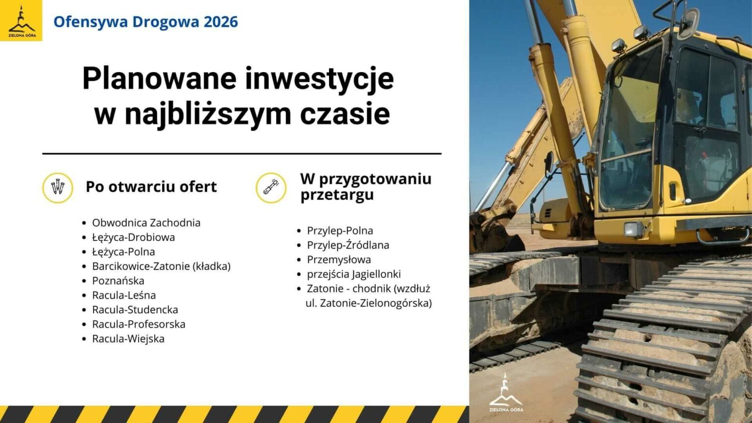 ulica Lisia Zielona G&oacute;ra - nowe miejsca parkingowe Zielona G&oacute;ra