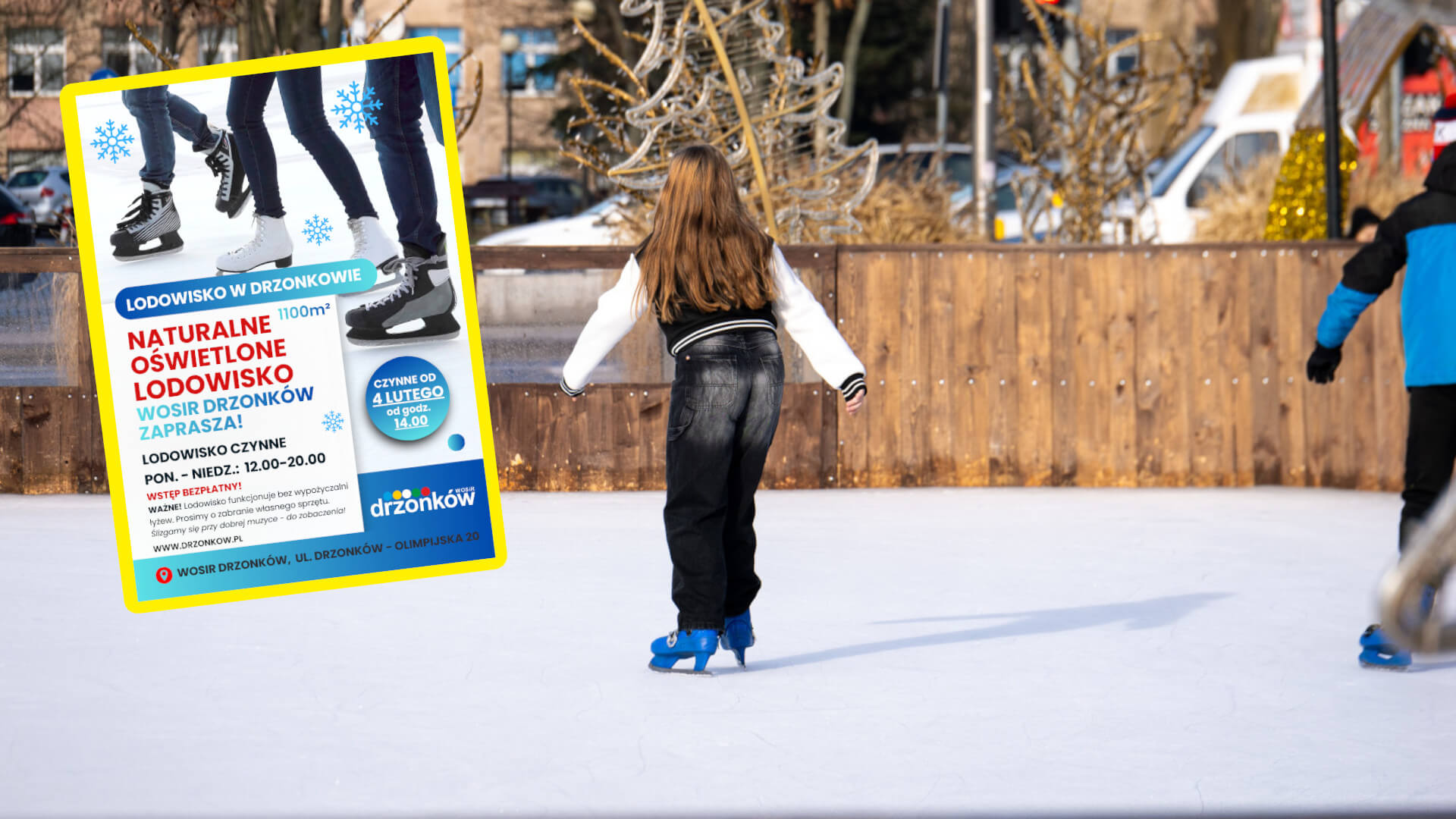 lodowisko Zielona Góra - darmowe lodowisko WOSiR Drzonków