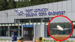loty Zielona Góra Warszawa - lotnisko Zielona Góra Babimost