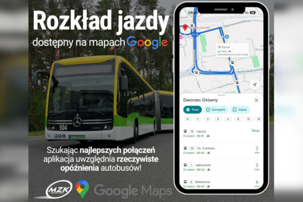 MZK Zielona Góra Google Maps - rozkład jazdy MZK Zielona Góra