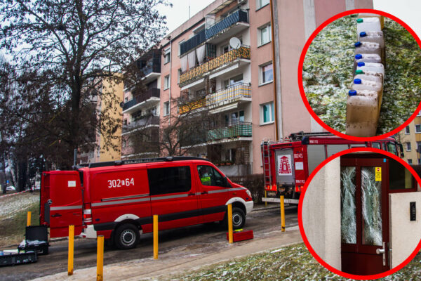 wybuch w bloku Gorzów Wielkopolski - pożar Gorzów Wielkopolski