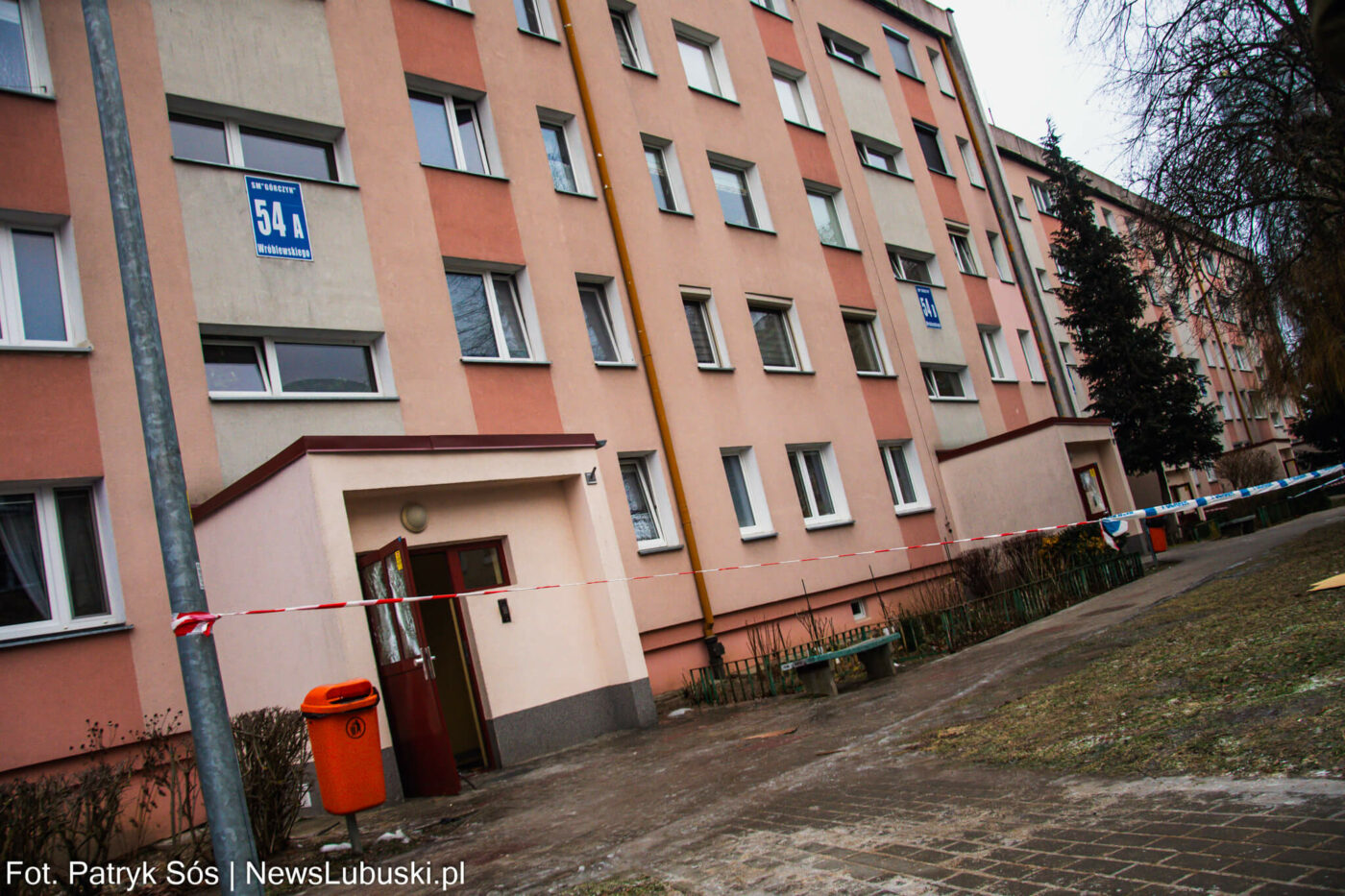 wybuch w bloku Gorz&oacute;w Wielkopolski - pożar Gorz&oacute;w Wielkopolski
