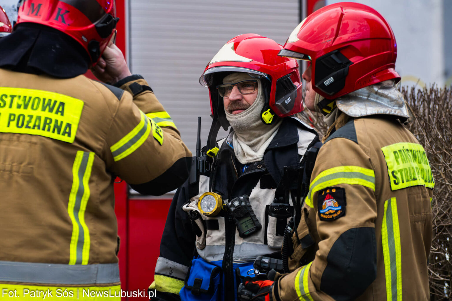 PozarWybuchGorzow_4 wybuch w bloku Gorzów Wielkopolski - pożar Gorzów Wielkopolski