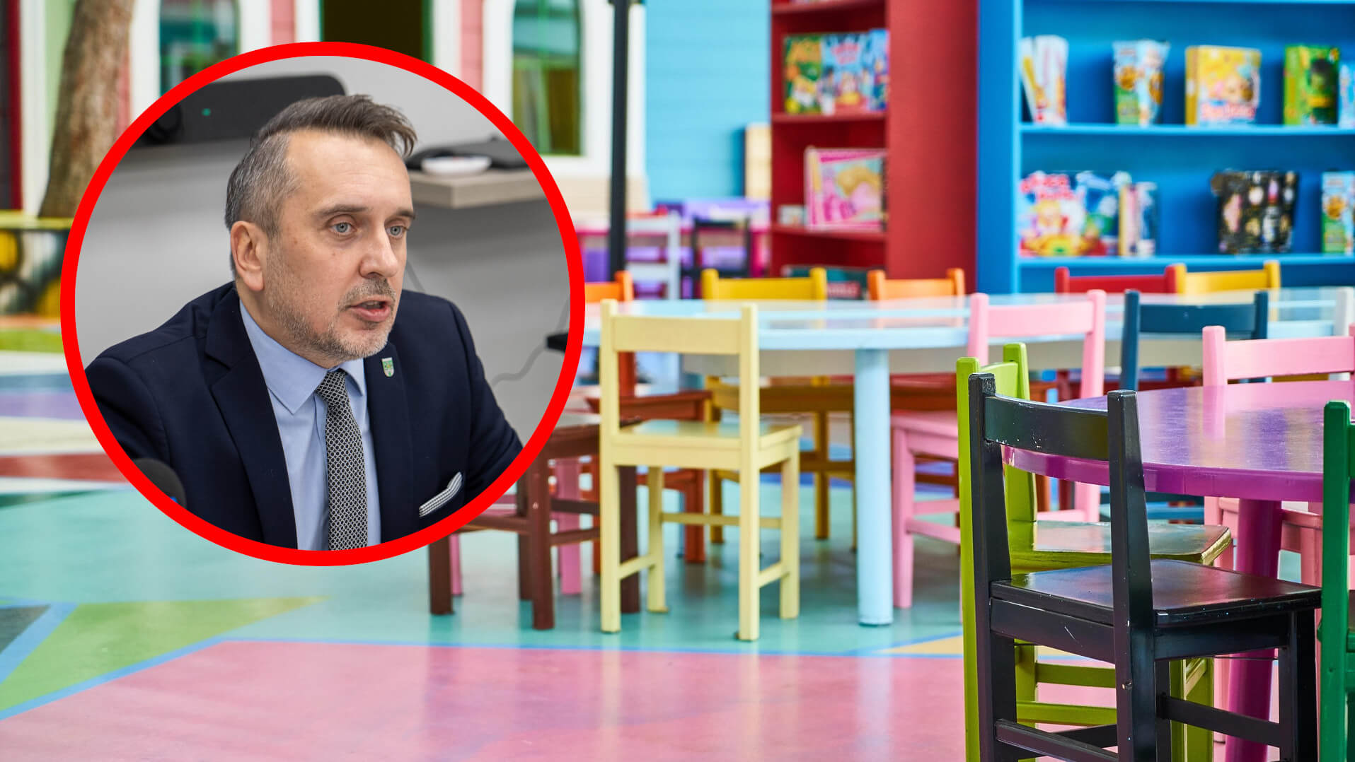 Zielona Góra przedszkola - zamknięcie przedszkoli Marcin Pabierowski