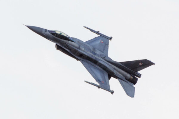 F16 Zielona Góra - przelot honorowy