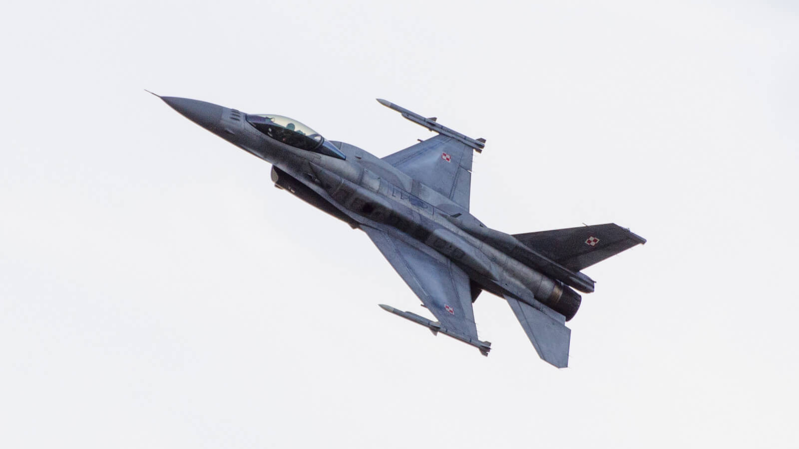 F16 Zielona Góra - przelot honorowy