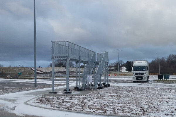 rampy do odśnieżania S3 Lubuskie - MOP Lisiny Stożne