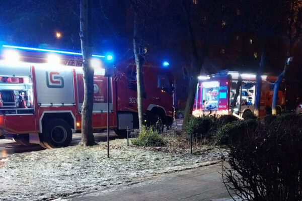 pożar Gorzów Wielkopolski - pożar Gorzów Widok