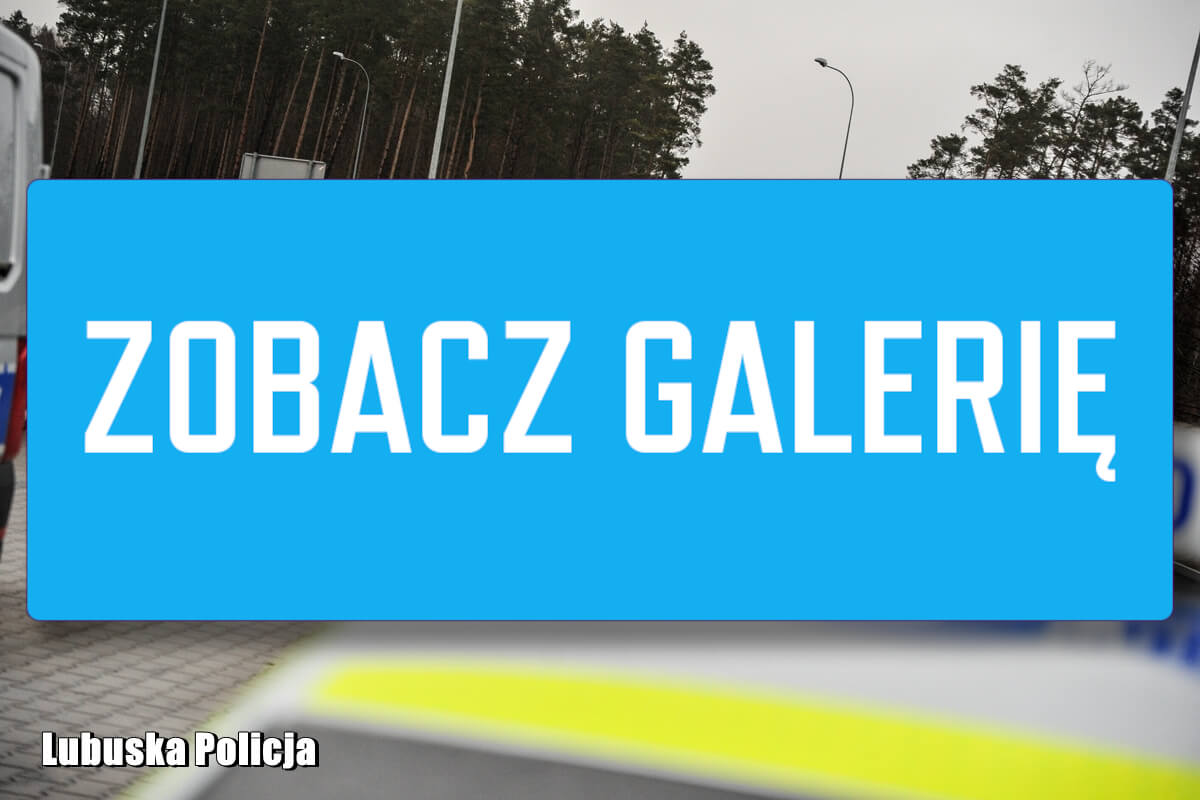 akcja policji S3 Lubuskie - kontrola trzeźwości