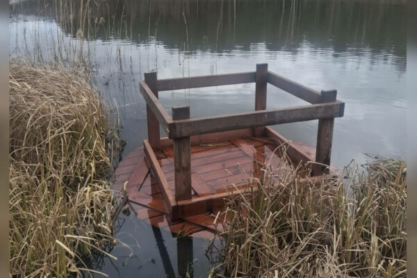 wandale Czerwieńsk - wandalizm nad zalewem