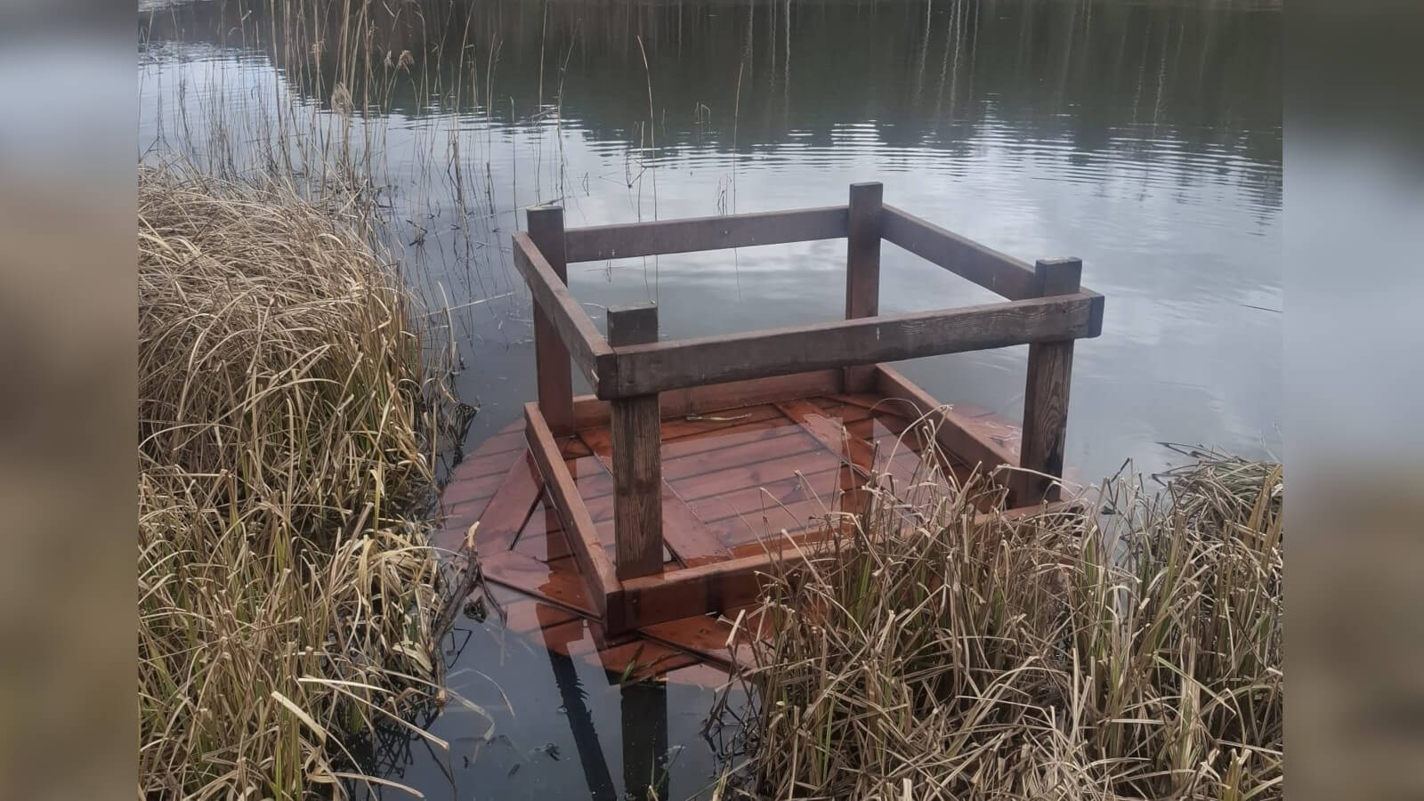 wandale Czerwieńsk - wandalizm nad zalewem