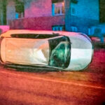 dachowanie Gorzów Wielkopolski - kradzione auto