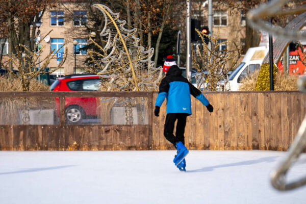 darmowe lodowisko Zielona Góra - ferie zimowe Lubuskie