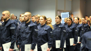 Nowi policjanci w Lubuskiem. 37 osób złożyło ślubowanie (ZDJĘCIA)