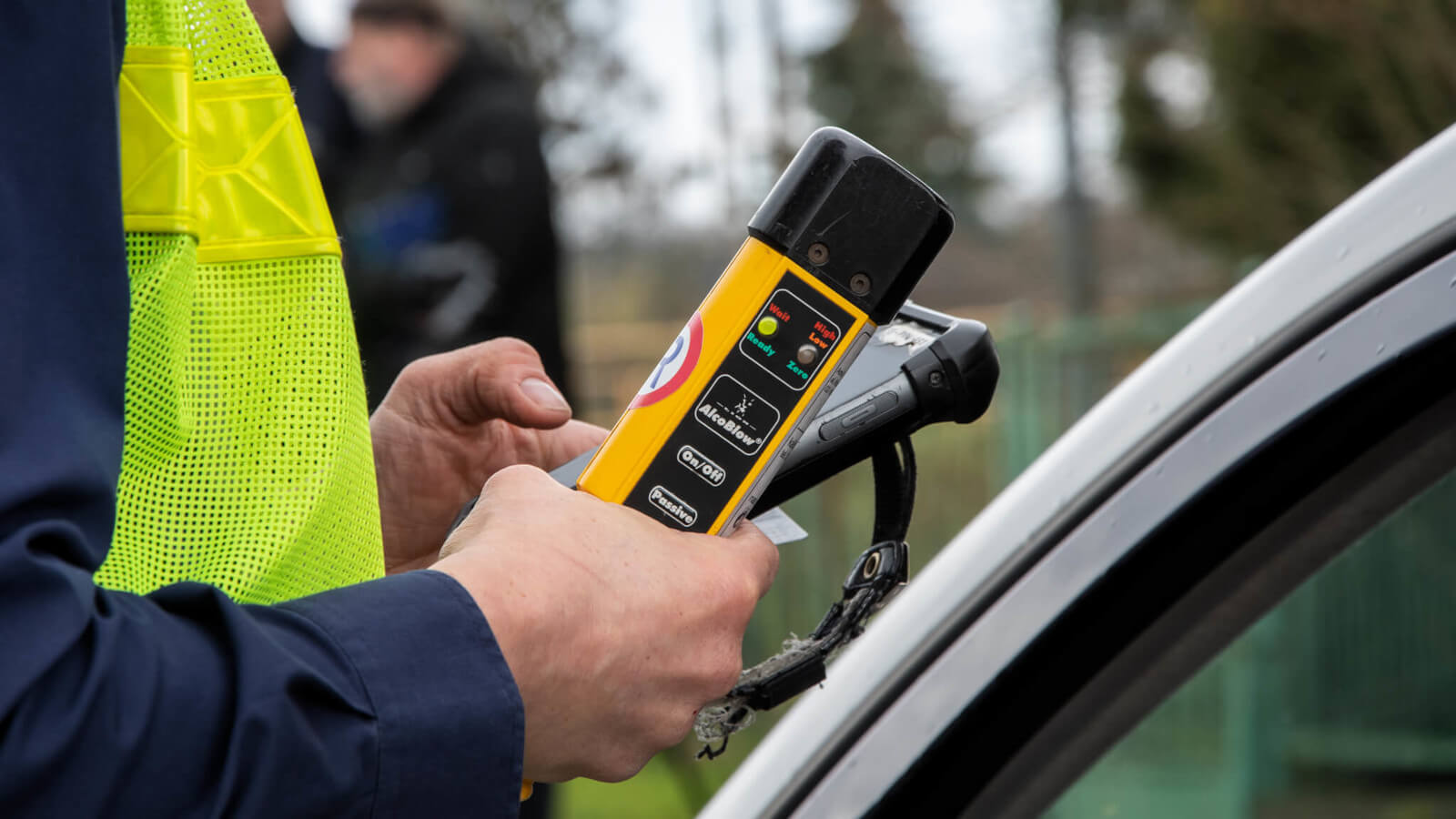 pijany kierowca Gorzów - auto na torowisku