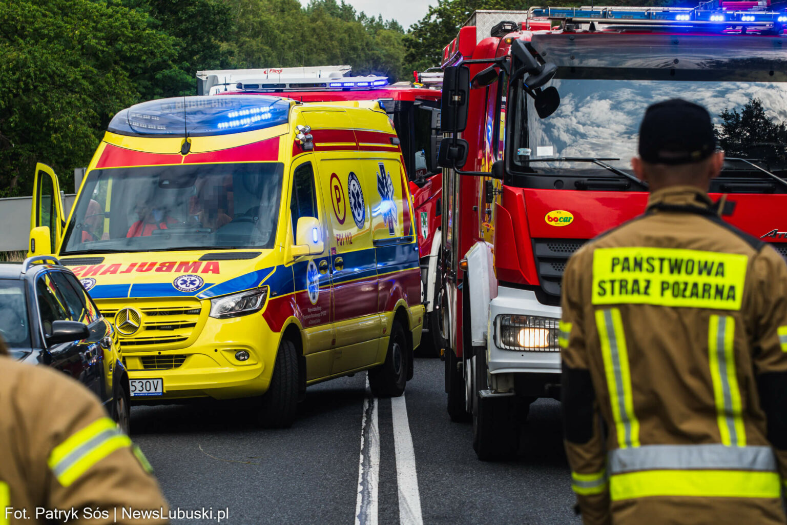 pogotowie Zielona G&oacute;ra 2025 - liczba wyjazd&oacute;w karetek