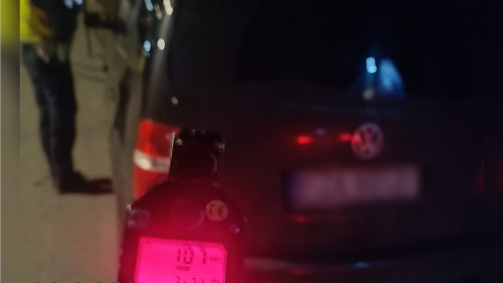 107 km/h w terenie zabudowanym - Żary policja drogówka