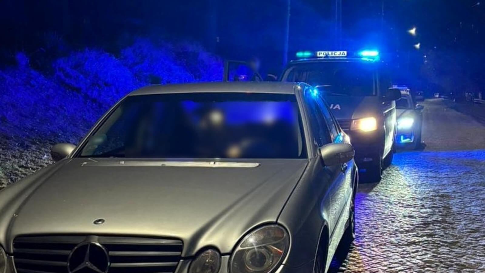 pościg Krosno Odrzańskie - pijany kierowca Krosno Odrzańskie