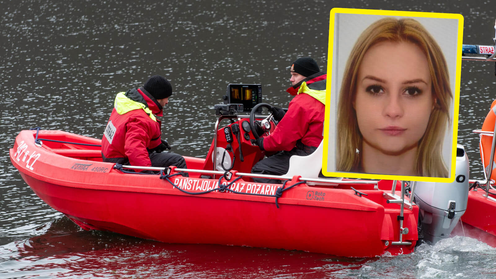 poszukiwania 26-latki Warta Gorzów - dron podwodny Warta