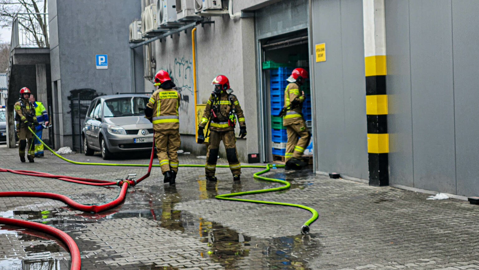 Pożar Zielona G&oacute;ra -&nbsp;Straż pożarna Zielona G&oacute;ra