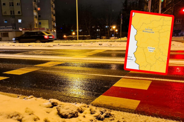 ślizgawica Lubuskie - ostrzeżenie IMGW