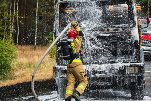lubuscy strażacy 2025 - interwencje straży pożarnej