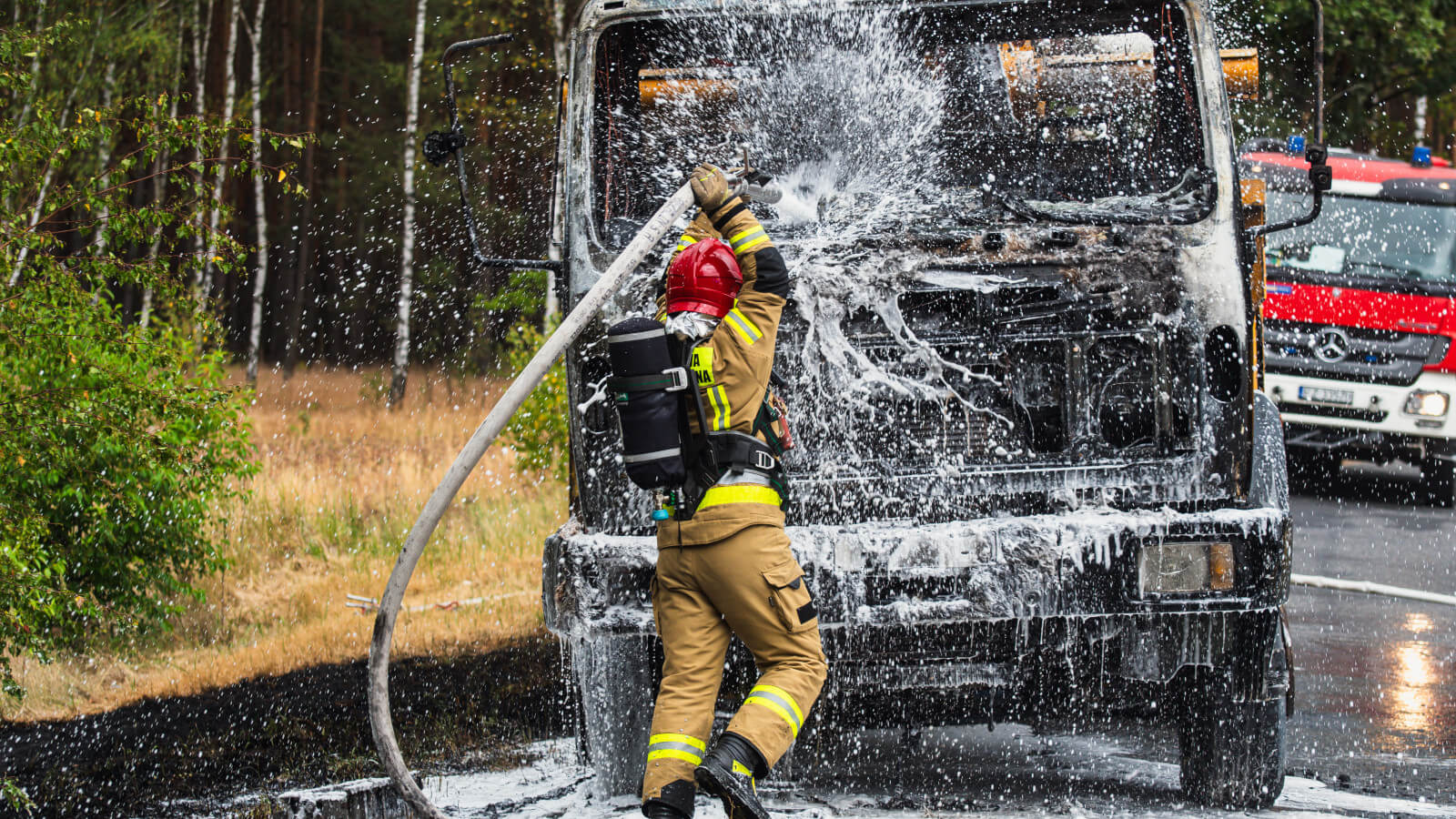 lubuscy strażacy 2025 - interwencje straży pożarnej