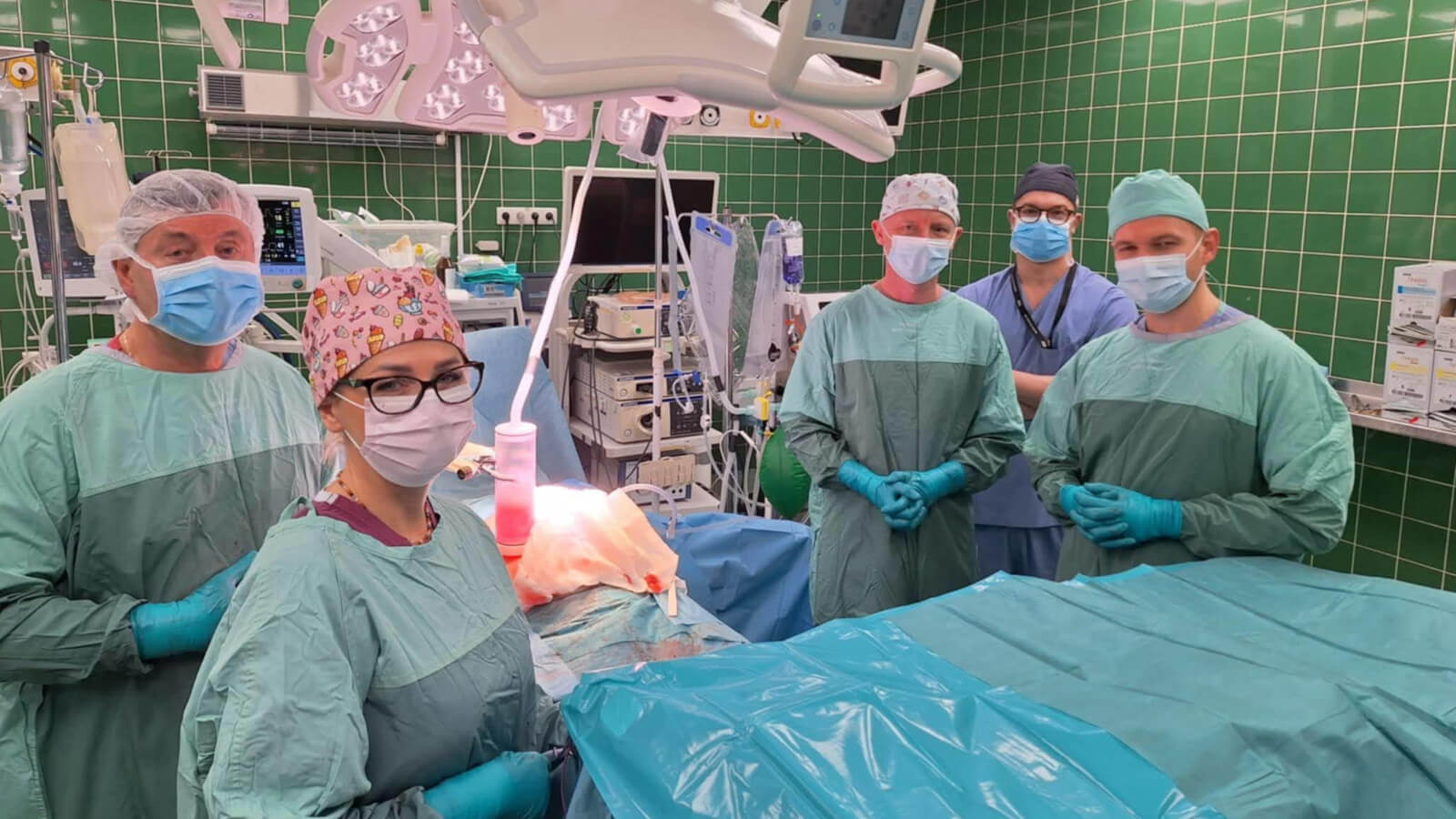 robot da Vinci Zielona Góra - Szpital Uniwersytecki w Zielonej Górze