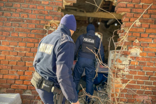 wychłodzenie Lubuskie - akcja Zima policja