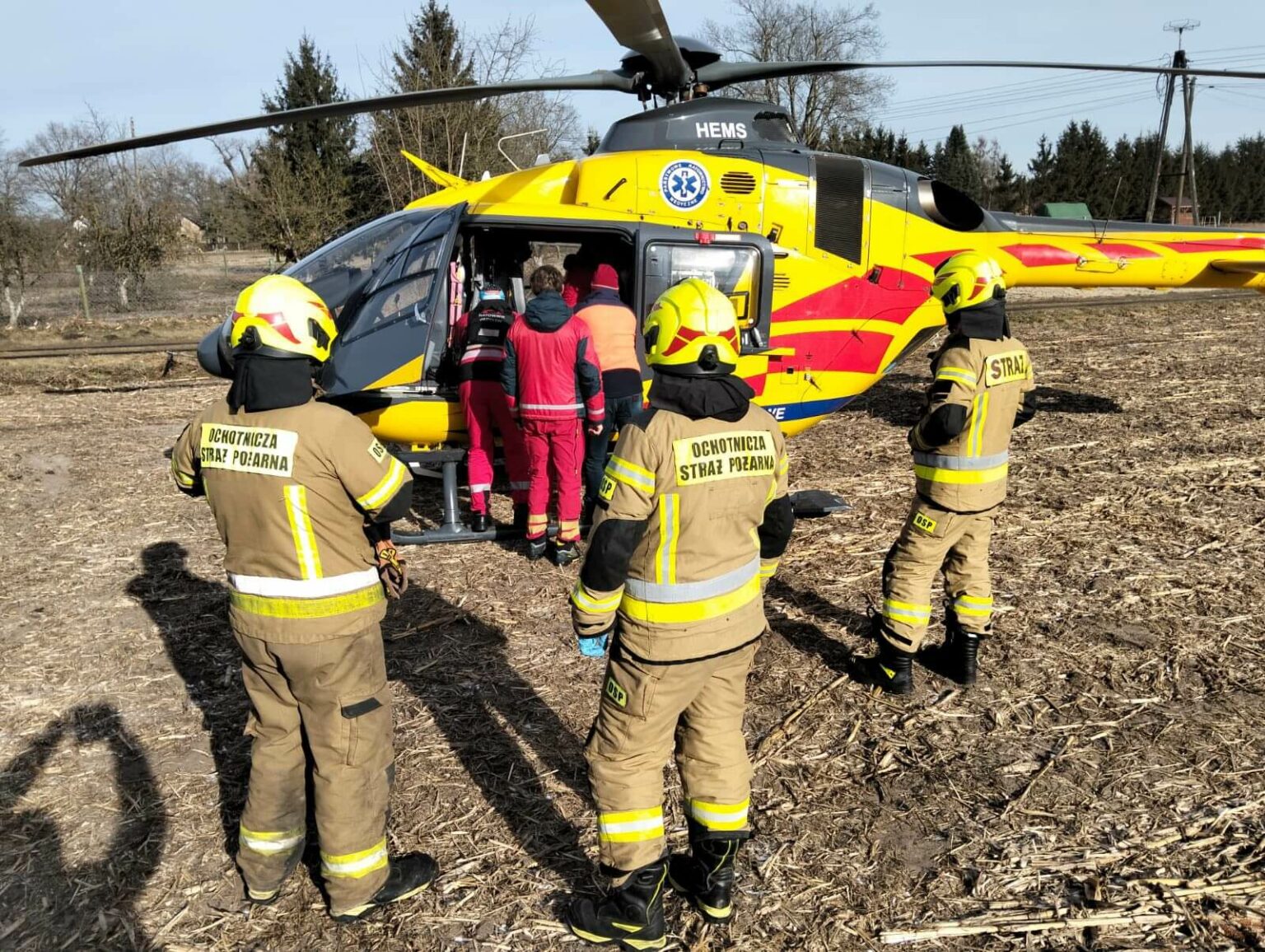 wypadek-goscinowo-dziecko-lpr20.02.2026-1 3-latek Skwierzyna - Gościnowo wypadek