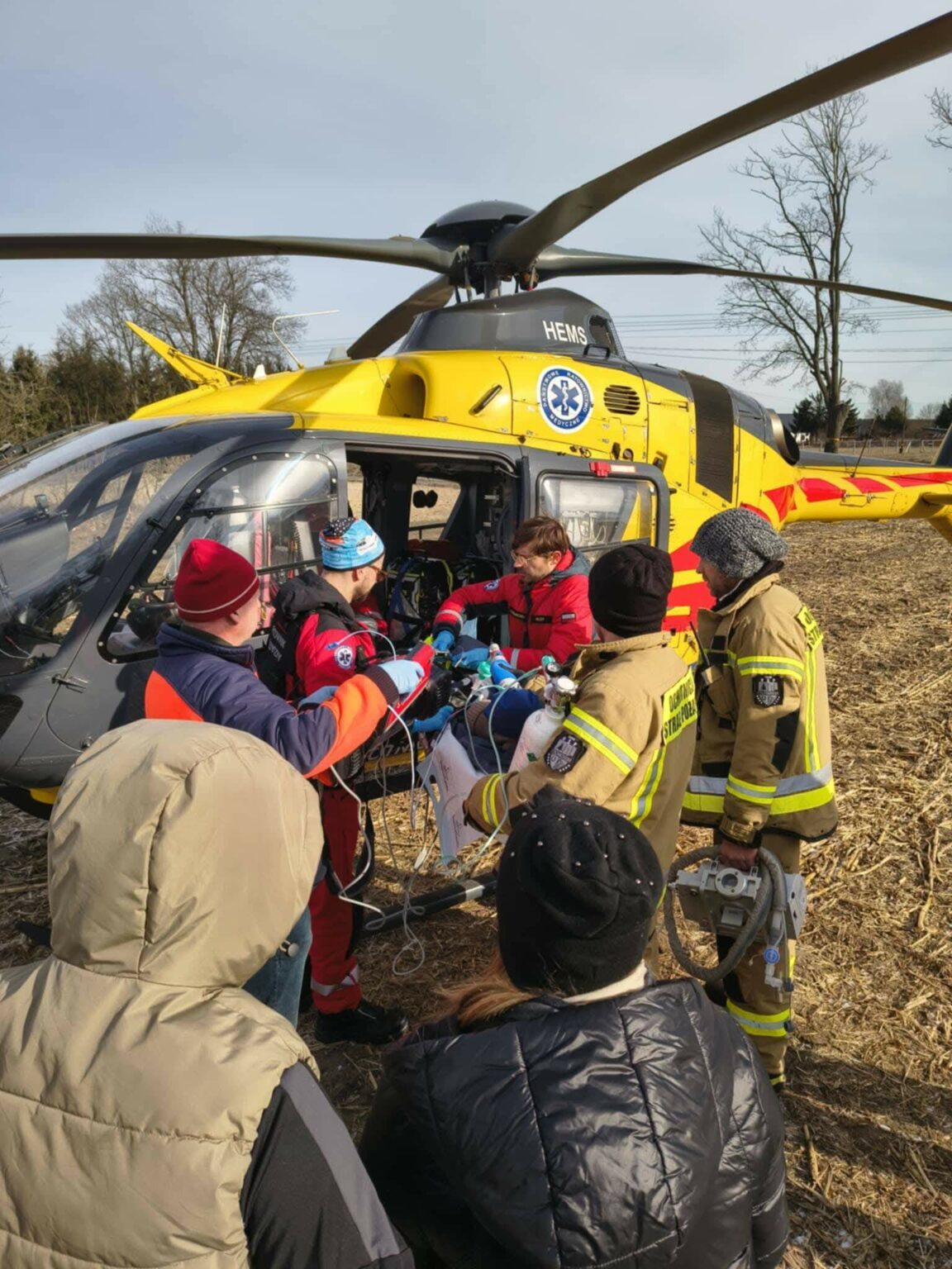 wypadek-goscinowo-dziecko-lpr20.02.2026-4 3-latek Skwierzyna - Gościnowo wypadek
