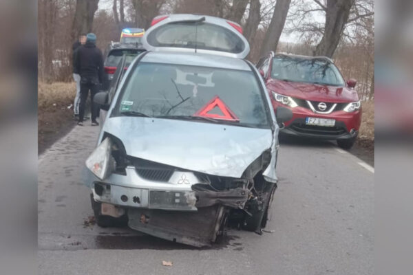 wypadek Zielona Góra - wypadek Kiełpin