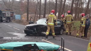 Wypadek Zielona Góra - Wypadek Przylep