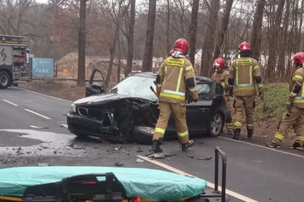 Wypadek Zielona Góra - Wypadek Przylep