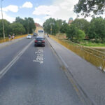 most Żaganny Żagań - zamknięcie mostu DW296