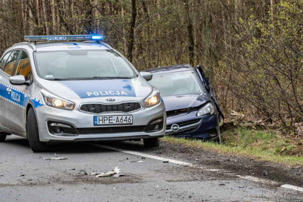 brak kolizji Zielona Góra - zielonogórska drogówka