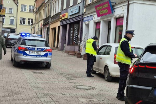 mandaty deptak Zielona Góra - znak D-40 strefa zamieszkania